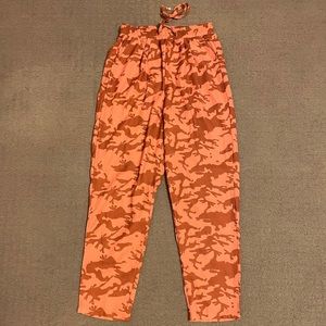 PLT Orange Camo Pull-On Pant